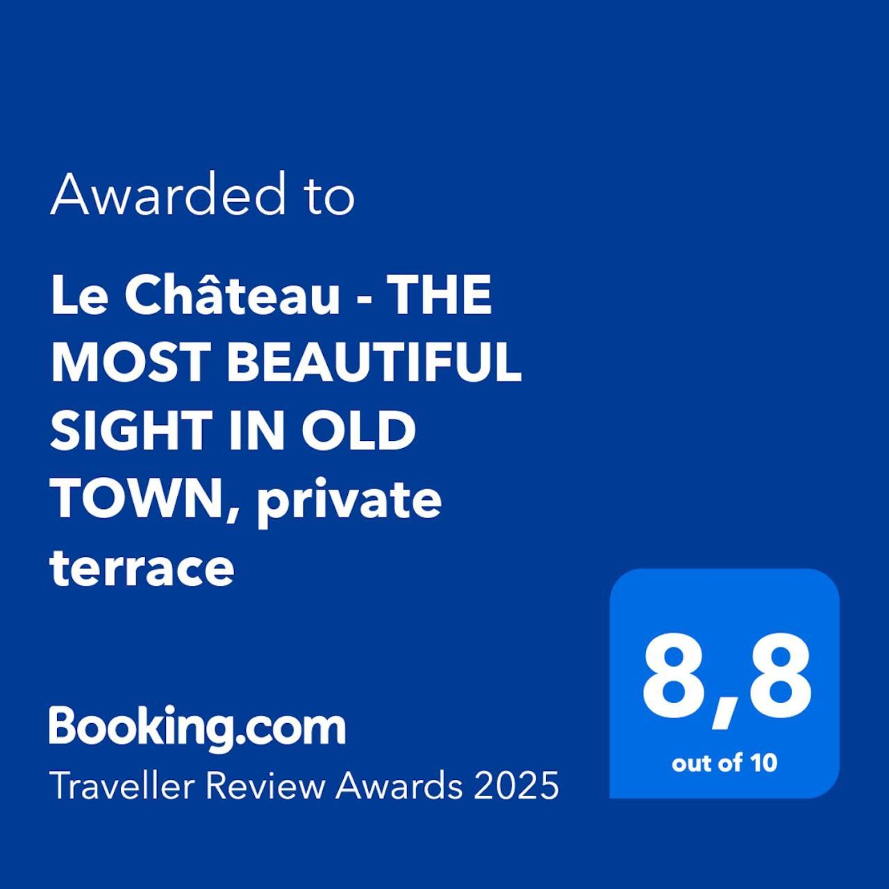Le Chateau - The Most Beautiful Sight In Old Town, Private Terrace Ница Екстериор снимка