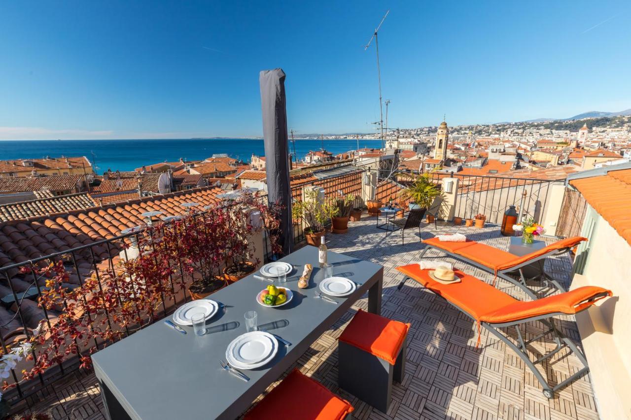 Le Chateau - The Most Beautiful Sight In Old Town, Private Terrace Ница Екстериор снимка